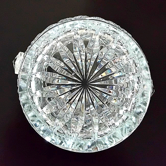 American Brilliant Cut Glass Ice Bucket/Champagne Holder Antique - Picture 8 of 13